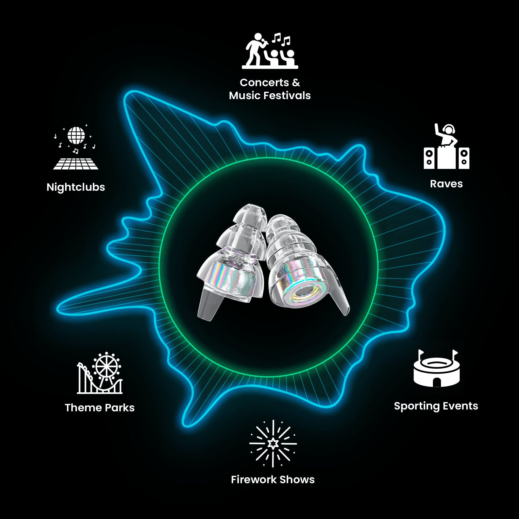 CRSSD 2026 x Eargasm High Fidelity Earplugs