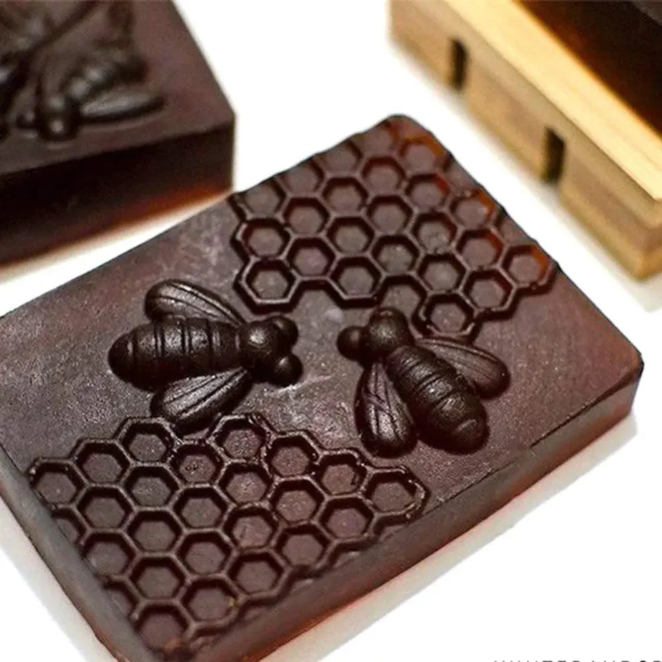Bee Silicone Soap Molds Oval & Rectangle diy handmadde loaf mould for Soap ice Candle Muffin Loaf Brownie Cornbread making