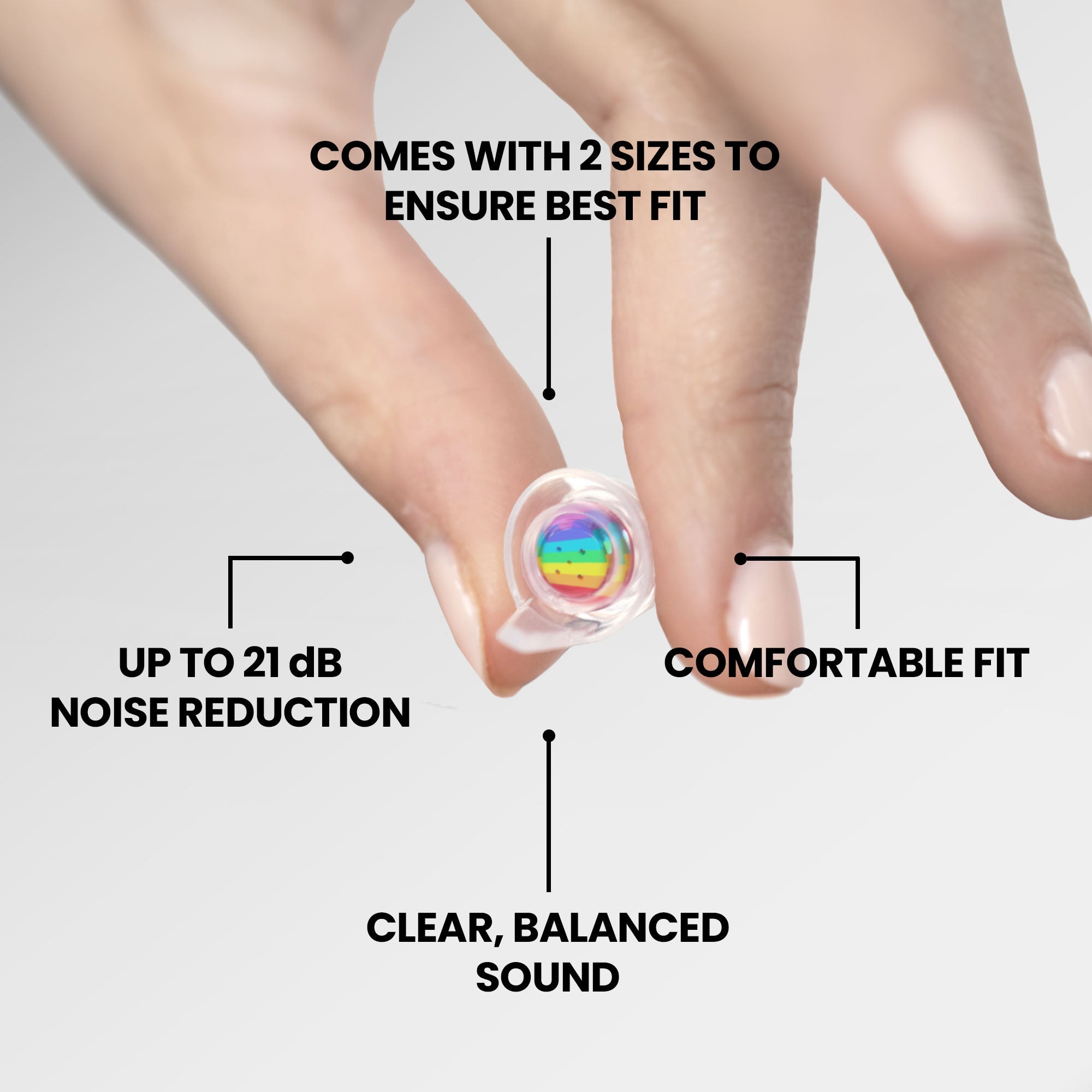 Smaller Ears Earplugs: Pride Edition