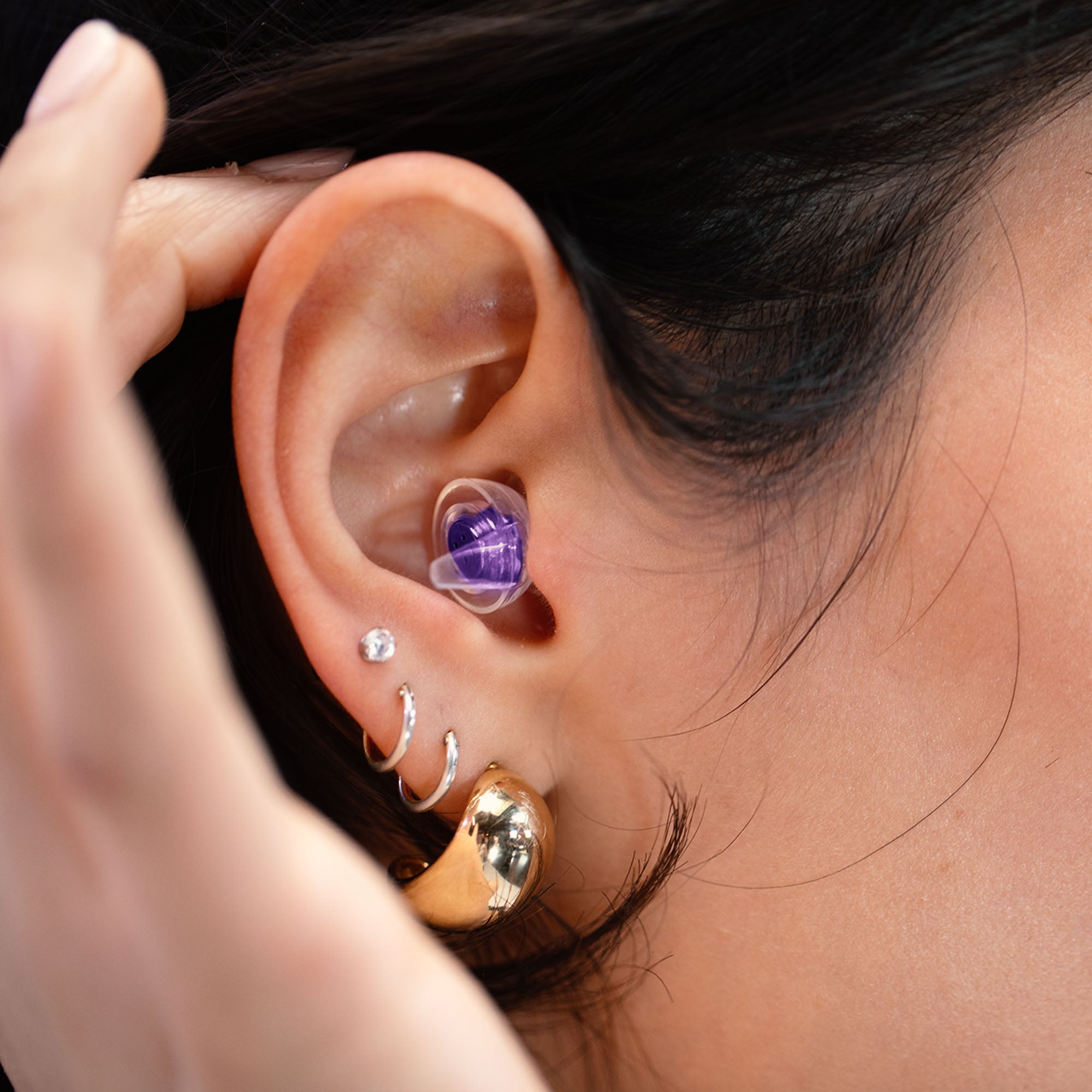 Smaller Ears Earplugs: Hyperviolet